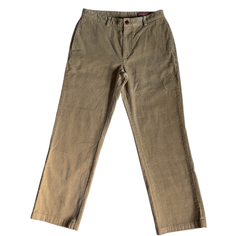 Vineyard Vines Men's Tan Corduroy Club Pant  Preppy Classic Size 32x30